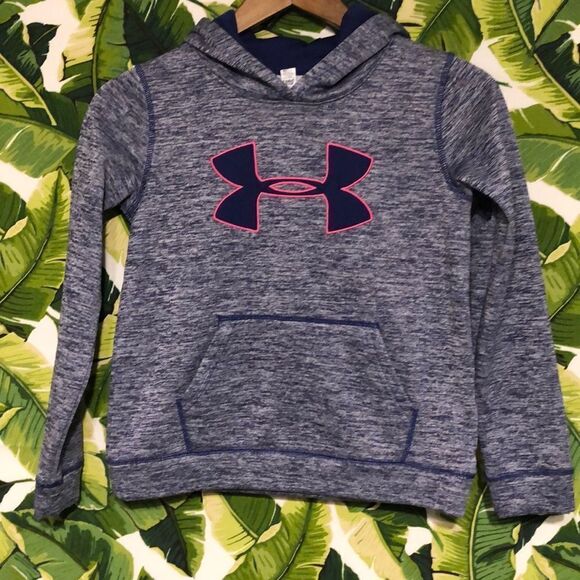 Under Armour Cold Gear Girls Hoodie Size M - Picture 1 of 5